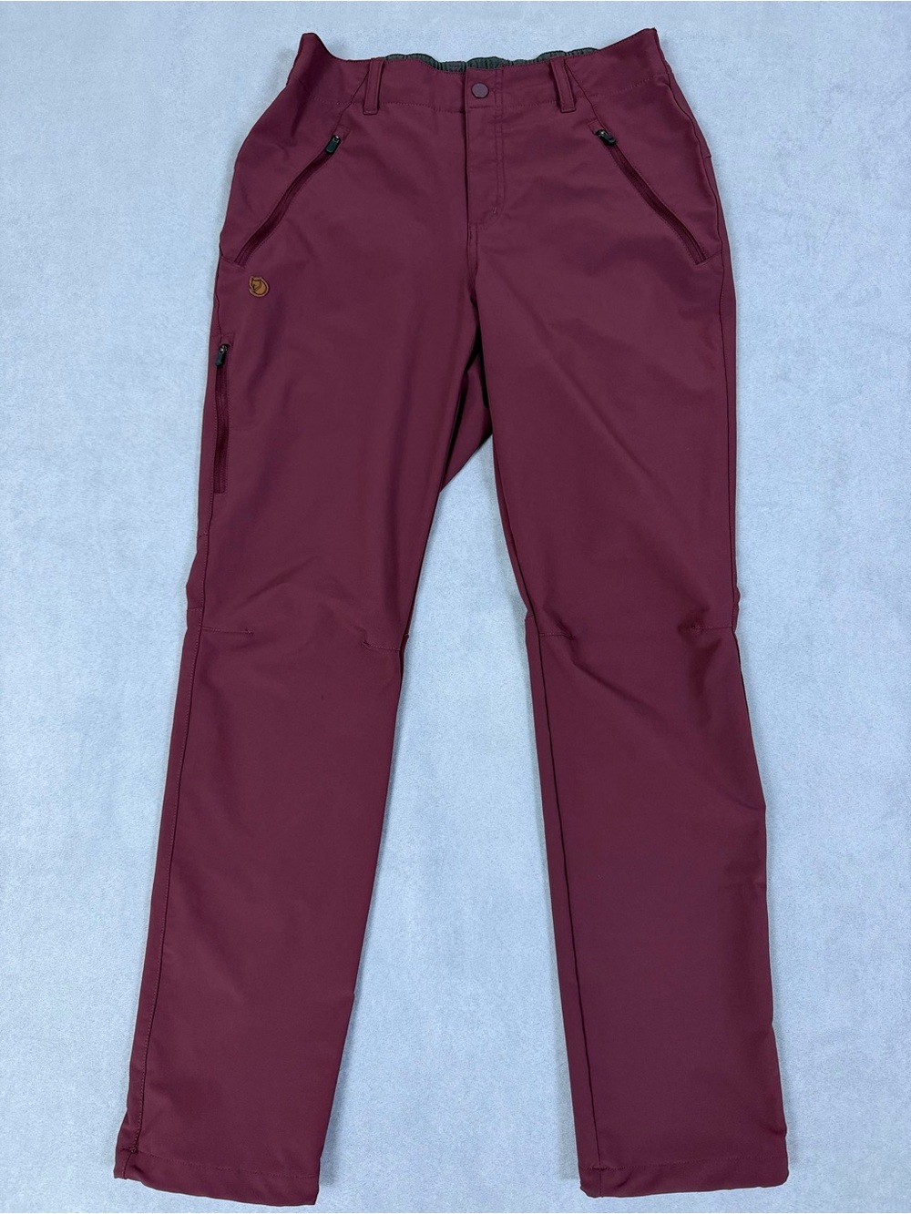Fjallraven Abisko Trail Stretch Hiking Pants Women’s Burgundy